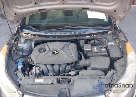 2012 Hyundai Elantra Gls из США, поврежденный, VIN 5NPDH4AE5CH119892